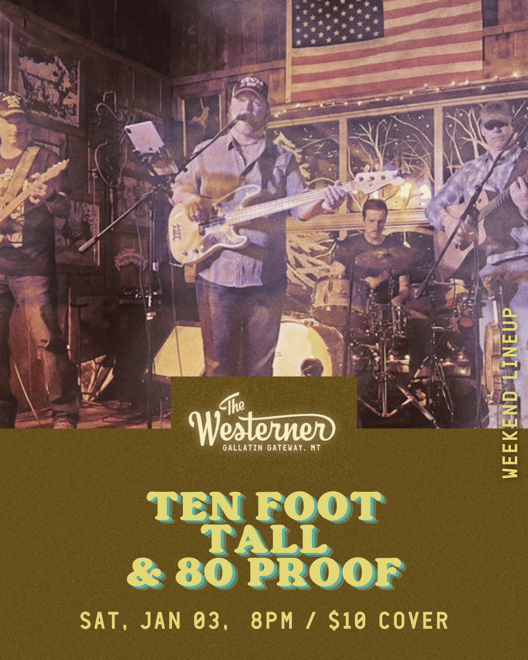 Ten Foot Tall & 80 Proof