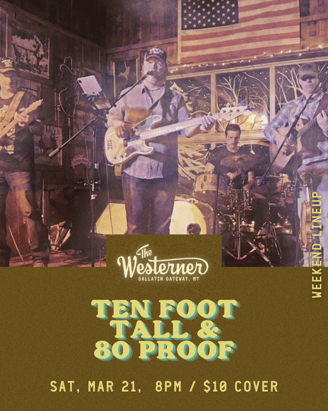 Ten Foot & 80 Proof
